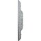Ekena Millwork Amelia Ceiling Medallion (Fits Canopies up to 2 3/8"), 19 5/8"OD x 3/4"P, Primed White CM20AM - alternate 2